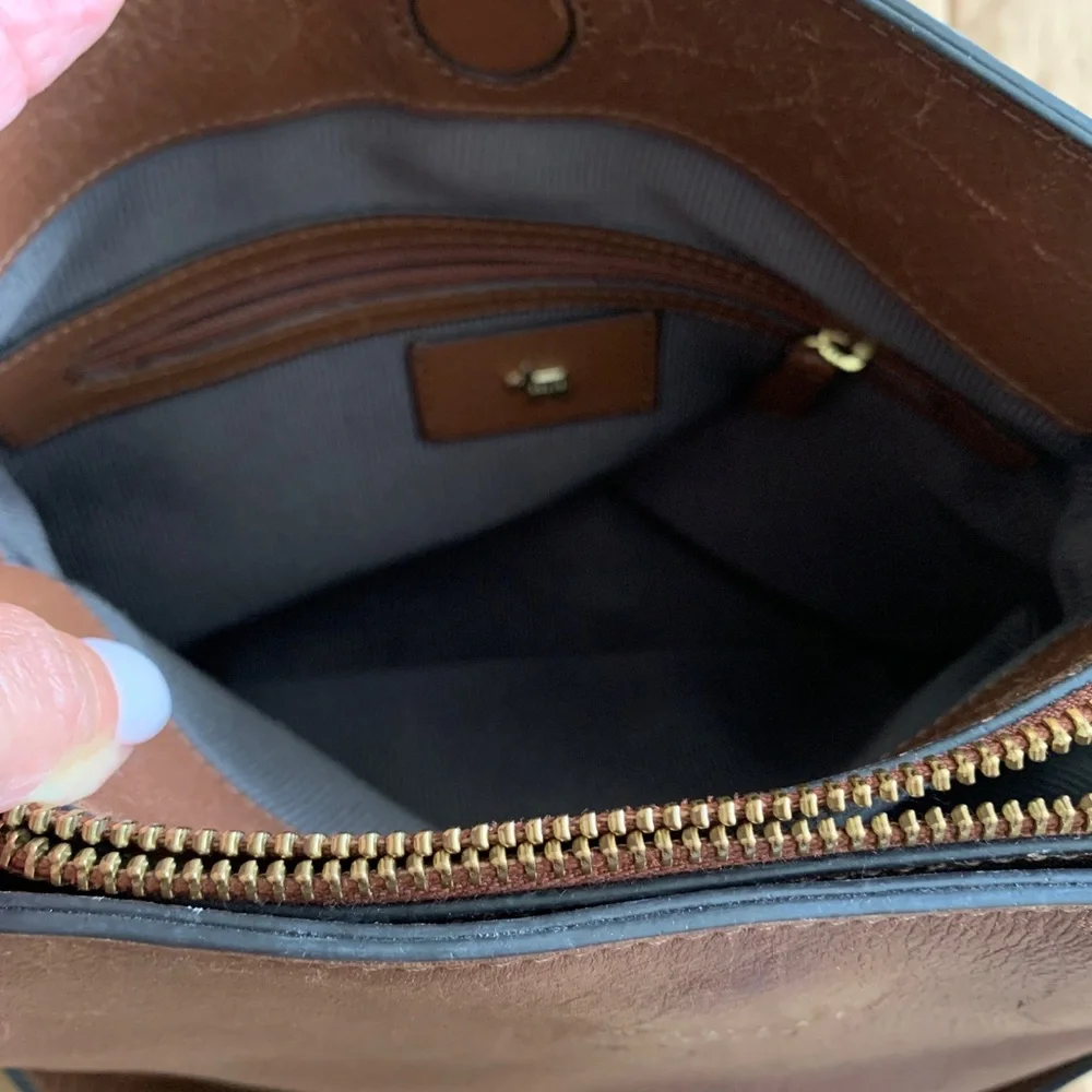 Radley London Brown Leather Crossbody Bag